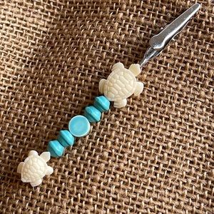 Sea Turtle Alligator Clip /Jewelry Assist